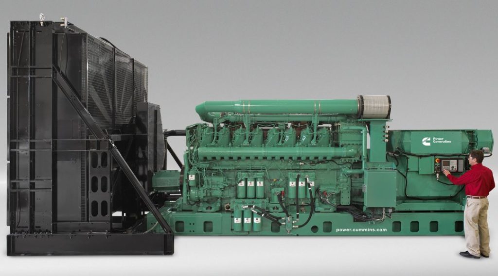 Cummins 3.5MW Diesel Generator